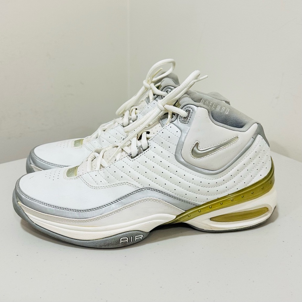 Nike Air More Uptempo White‎ Sneakers Mens Size 11,5